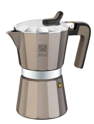 BRA Titanium Kaffeemaschine Aluminium, 6 Tassen BRA Titanium Kaffeemaschine Aluminium, 6 Tassen Bilder