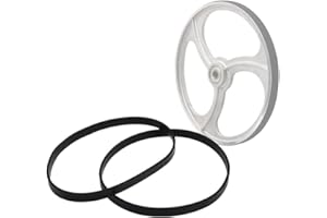 QINGGW 2 Pezzi 8 "Sega a Nastro in Gomma per Pneumatici per la Lavorazione del Legno Pezzi di Ricambio per 1400mm 1425mm Draper Einhell Scheppach HBS20 Sega a Nastro Rotella di Scorrimento