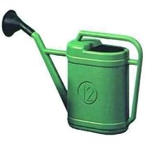 Annaffiatoio da 1 l, in plastica resistente, verde, leggero, da giardino, per interni ed esterni, per piante da giardino, irrigatore d'acqua, fiori, piante sospese, in plastica