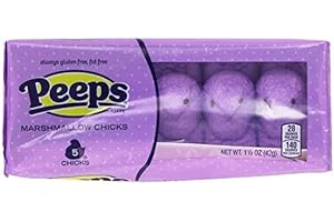 JUST BORN Marshmallow Peeps Lavendar Chicks 5ct.