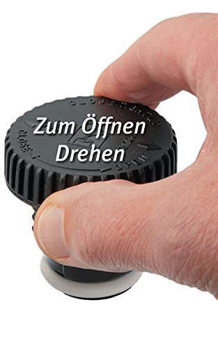 Isosteel VA-9553 Isolierkanne mit Schraubverschluss, 1,0 L - 3