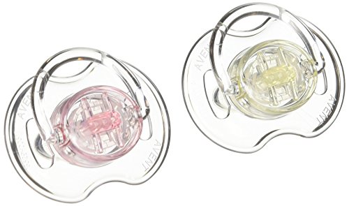 AVENT Schnuller durchsichtige Designs 0-6 M. 2 ST