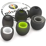High quality 100% silicone soft earbud tips.