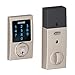 Produktbild Schlage BE469 Century Connect Smart Door Touchscreen Riegelschloss mit eingebautem Alarm, satiniertes Nickel