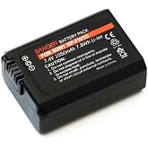 SANGER,Sony ile uyumlu NP-FW50 Fotoğraf Makinesi Bataryası.
