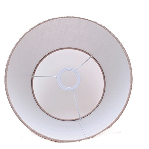 Lampenschirm Rund Leinen Natur Beige TL 25-18-14 - 2