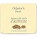 Produktbild Odette'Schreibtisch-Ansatz (mit Vorsicht oder zumindest Kekse, Plätzchen-Name-Motiv, personalisierbar Premium-Mousepad (5 mm Dicke)