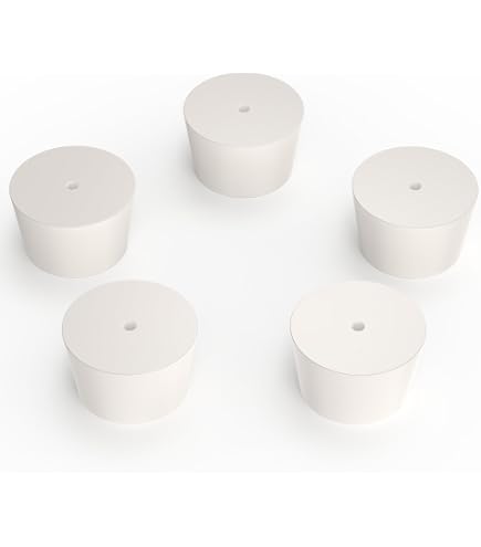YOKIVE Silicone Gomma Tappi, Conici Tappi Con Alta Temperatura Resistenza 620435