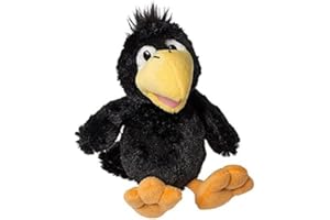 Stofftier Plüschtier Kuscheltier Rabe Krähe Vogel