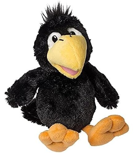 Doudou Sigikid July Jewels Kikeriki - Peluche Noire 37 Cm - Neuve