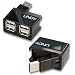 Produktbild LINDY USB 2.0 Notebook Hub - Hub - 4 x Hi-Speed USB, 42621