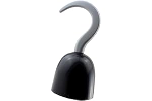 Hilai Halloween Fake Body Parts, Plastic Pirate Hook Pirate Costume Accessory Plastic Halloween Captain Hook Costume Accessory 1 Piece