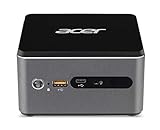 Acer Revo Cube Pro 2.7GHz i3-7130U Desktop Black, Silver - PC/Workstation Barebones (7th gen Intel Core i3, 2.7 GHz, i3-7130U, 14 nm, 15 W, SO-DIMM)