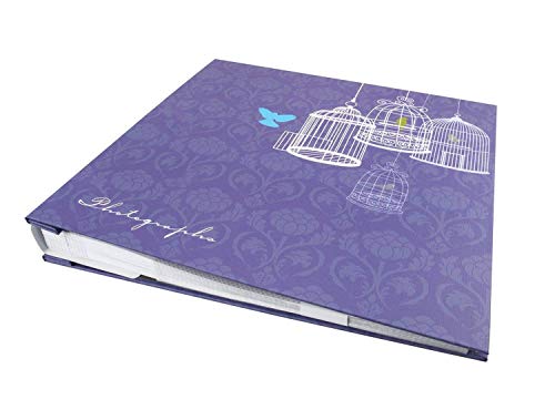 JSP Large 140 Photos Slip In Photo Album 7 x5 Quality Fininsh in Purple w Bird Cage Theme Large Album Case Storage w 140 Pockets reviews JSP Large 140 Photos Slip In Photo Album 7 x5 Quality Fininsh in Purple w Bird Cage Theme Large Album Case Storage w 140 Pockets
