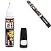 Produktbild lennonsi Lackstift Auto Color Lackstifte/Versiegelungsstift für Lackkratzer Lackreparaturstift 12ML 13 Farben (Black)