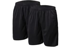 SMILORE Unisex Kids PE School Shorts Boys Football Shorts Girls Running Gym Sports Shorts