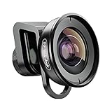 【Compatible con teléfonos de lente única y doble】 Nuestra nueva lente de gran angular a 110 ° funciona con iPhone, Pixel, Galaxy, Xiaomi, Huawei y la mayoría de los teléfonos inteligentes. El producto incluye un vaso y una funda de silicona.