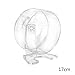 Produktbild Haustier Übung Rad Stumm Hamster Laufrad umweltfreundliche Pet Toy Wheel Geeignet für Hamster, Maus, Ratten und afrikanischen Igel, 13cm Durchmesser