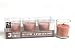 Hosley Highly Fragranced Rustic Sandalwood Filled Glass Candle Set (1.6 Oz, Set of 3) RS.190.00