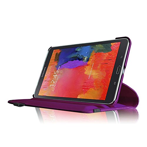 Fintie Samsung Galaxy Tab 4 7.0 Hülle – 360° Drehbarer Stand Smart Cover Case Schutzhülle Tasche Etui für Galaxy Tab 4 7.0 T230 T235 (7 Zoll) Tablet, Lila - 5