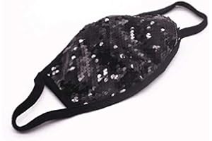 Premium ansiktsmask med strass och paljetter – mask för vuxna, kvinnor och män