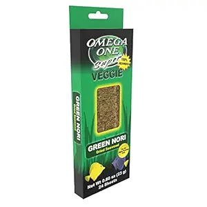 Omega One Super Veggie Green Seaweed, .8 oz., 24 sheets
