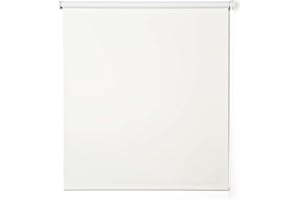 Estores enrollables Opacos Estor Opaco Blackout con Tejido de poliéster. Persiana Opaca Que aporta Oscuridad. Cortinas Opacas para Dormitorio STORESDECO | Color Crudo 120 x 250 cm