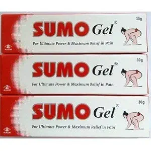 ALKEM SUMO PAIN RELIEVING GEL 30GM ( PACK OF 3)