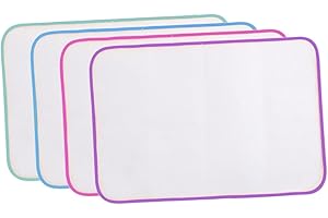 RDNKVB pour Repassage et Protection Faciles, Tampon en Tissu de Pressage, Tissu en Maille de Protection (4 Pièces)