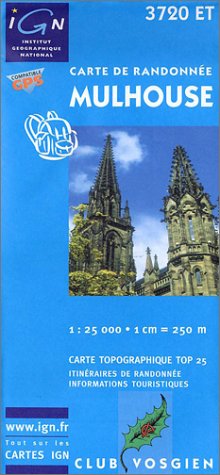 Download Carte de randonnée : Mulhouse Download Carte de randonnée : Mulhouse
