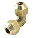 Produktbild Messing Male Flare Thema 90 Grad Union Elbow 1/4 "x 15/64" Tube Schlauchkupplung