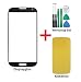 Produktbild iTech Germany Samsung Galaxy S4 Displayglas Schwarz - Reparatur Set Front Display Glass für i9500 i9505 LTE mit Werkzeug und Klebefolie