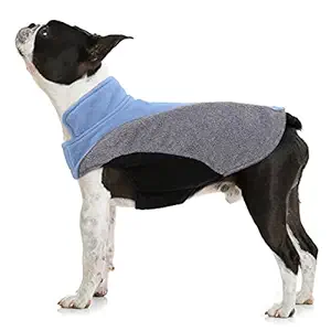 ROZKITCH Dog Coat, Dog Winter Coat for Small Medium Large Breeds, Soft Polar Fleece Warm Pullover Cold Weather Dog Vest Clothes for Dog Boy Girl for Indoor and Outdoor with Harness Hole (XS - 3XL)