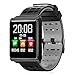 Produktbild Watch Fitness-Tracker und Herzfrequenz-Monitor - voller Touchscreen wasserdichtes Social Fitness Mobile Positioning Kompatibel mit Android, IOS Smart Bracelet Watch (Farbe : A)