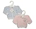 Premature Baby Knitted Cardigan With Embroidery (5/8 lbs (2.3 - 3.6 kg), Blue)