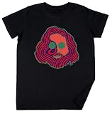100% algodón Vendax alemán Cara Niños Chicos Chicas Unisexo Camiseta Negro