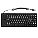 Price comparison product image Flexible Keyboard, VYPERTECH Waterproof Foldable Portable Soft Silicone Keyboard USB Wired Roll-up Silica Gel Computer PC Desktop Keyboard for Laptop Notebook