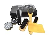 niceeshop(TM) Kit de Cuidado de Calzado Zapatos de Cuero Portátiles de...