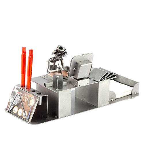 Schraubenmännchen PC-COMPUTER SCHREIBTISCH ORGANIZER – ausgefallene handgefertigte Geschenkidee - 2