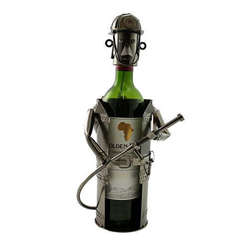 Preisvergleich Produktbild Flaschenhalter FEUERWEHRMANN aus Metall