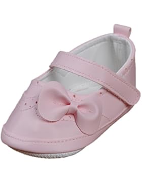 Festliche Babyschuhe Ballerinas rosa Taufschuhe Gr. 18 Modell 4693