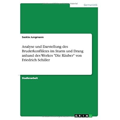 [PDF] Download Analyse und Darstellung des Bruderkonfliktes im Sturm und Drang anhand des Werkes 'Die Ráuber' von Friedrich Schiller Kostenlos