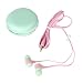 Generic In-Ear Earphone with Cute Colorful Macaron Storage Box Green-14011443MG RS.475.00