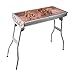 Produktbild Kranich Groß Barbecue Grill, BBQ Edelstahl Tischgrill Picknick Grill, passt für 5-10 Personen Familien Garten Outdoor Barbecue Party