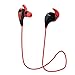 Produktbild Wireless Headset Bluetooth 4.1 Sport Lauf Stereo Kopfhörer mit Mikrofon Noise Cancelling Kopfhörer Earbuds für Smartphone, CRT Computer und Laptop, Rot