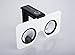 Produktbild Pocket 360 Mini VR Viewer | Die Besten Cardboard Virtual Reality-Brille | Google Cardboard V2 Inspired | Kleines und Einzigartiges Reisegeschenk unter 15 Euro (Black)
