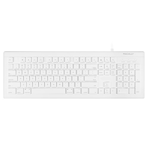 Macally UCKEYE tastiera USB Bianco