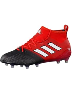 adidas Herren Ace 17.1 Primeknit Fg für Fußballtrainingsschuhe, Rot (Rosso Rojo/Ftwbla/Negbas), 44 EU