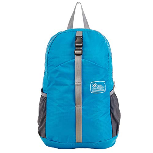 Preisvergleich Produktbild Herrenrucksack Business-Tasche Freizeittasche Schultasche Laptoptasche Reisetasche Rucksäcke - Outdoor-Klapprad Mit Großer Kapazität ZHML (Farbe : Blau)