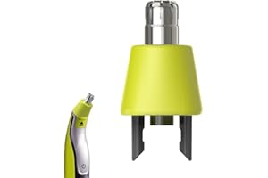 HSKRKOW 1 blade Nasenklinge ersatzklinge Nasenhaartrimmer Ersatzklinge Aufsätze Kompatibel mit O Blade Klingen QP2520 / QP2630 O Blade 360 & 1 Blade einfache Reinigung